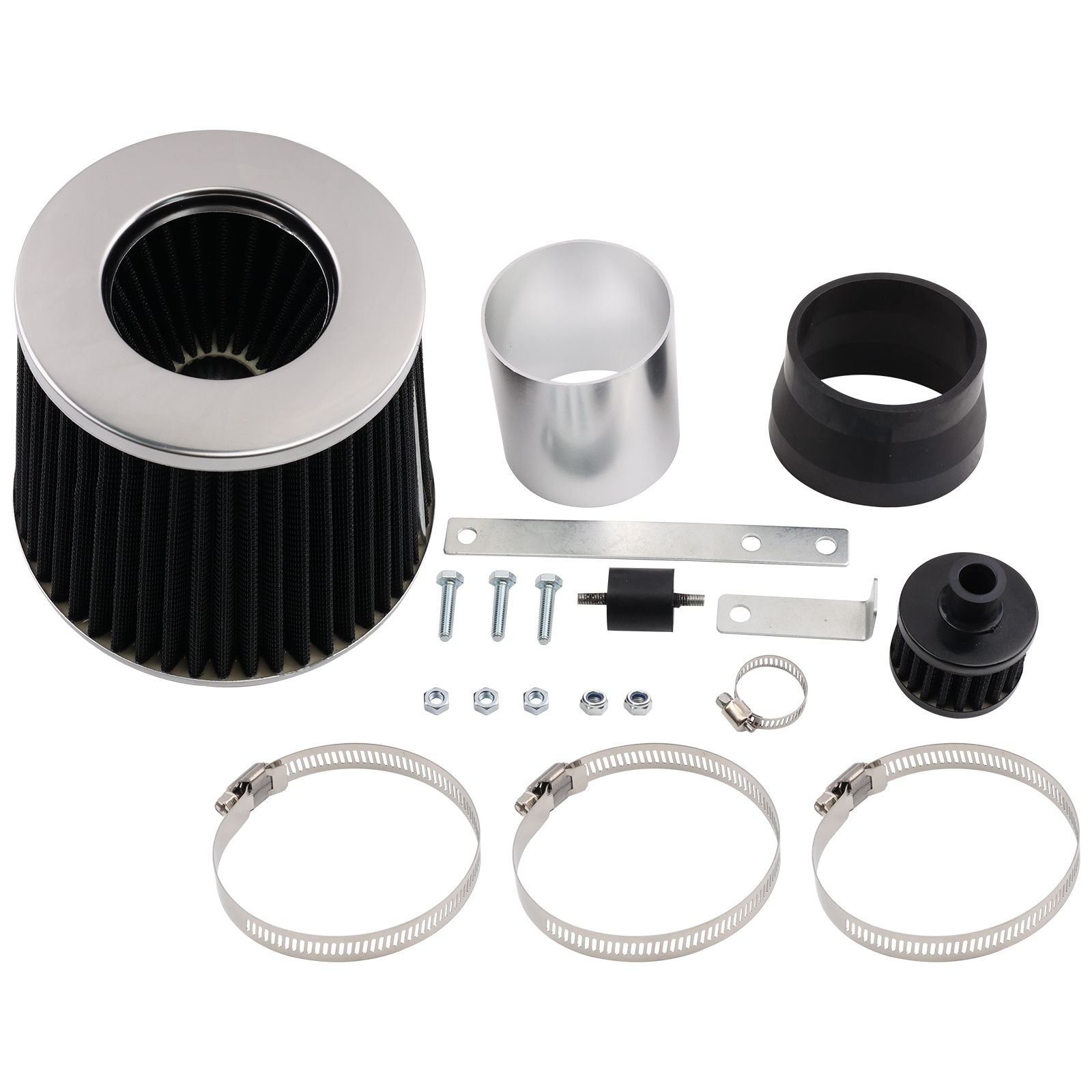 Short Ram Air Intake Kit Filter For 99-05 VW Golf MK4 Jetta Beetle 1.8L/AIM050