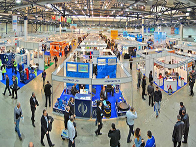 Industrial exhibition in Kiev